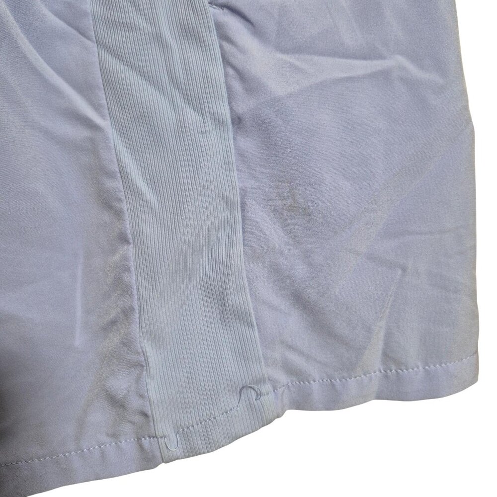 Athleta Womans Brooklyn Shorts Size 24 Blue Periwinkle Athletic Athleisure - Picture 3 of 7